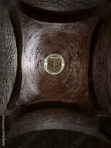 intérieur du clocher de l'église Saint Pierre de Collonges