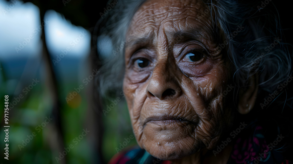 Woman Guatemalan Jungle Woman Guatemalan Jungle