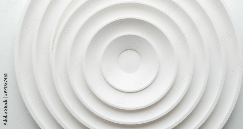 Obraz premium white spiral staircase