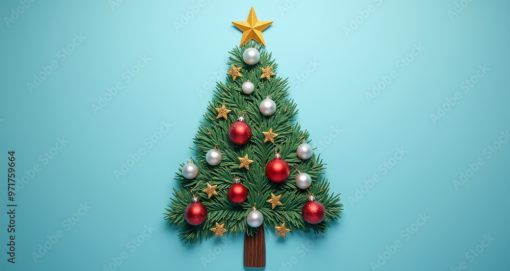 christmas tree and decorations christmas tree and decorations
