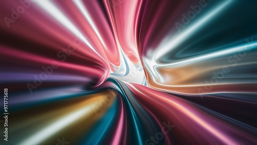 Abstract light background wallpaper colorful gradient blurry soft smooth motion bright shine