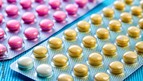 hormonal contraceptive pills in blister