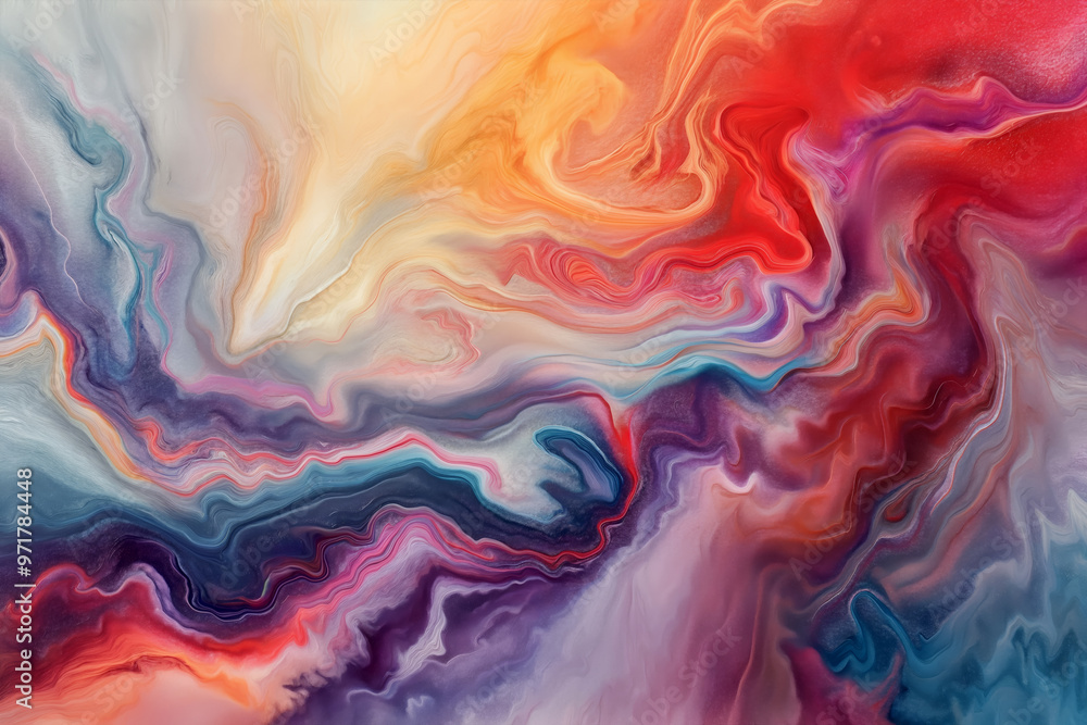 Fototapeta premium Mixture of watercolor abstract background