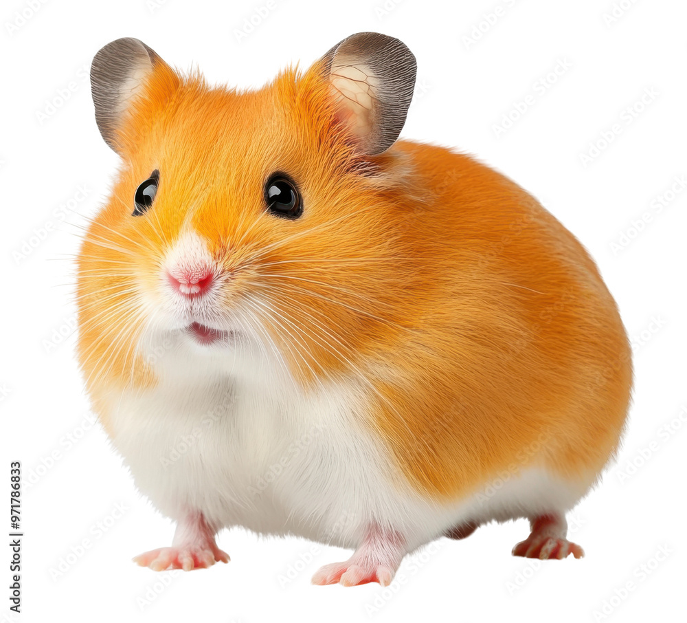 A close-up image of a cute, fluffy orange hamster with big eyes and soft fur, perfect for pet enthusiasts and animal lovers. A close-up image of a cute, fluffy orange hamster with big eyes and soft fur, perfect for pet enthusiasts and animal lovers.