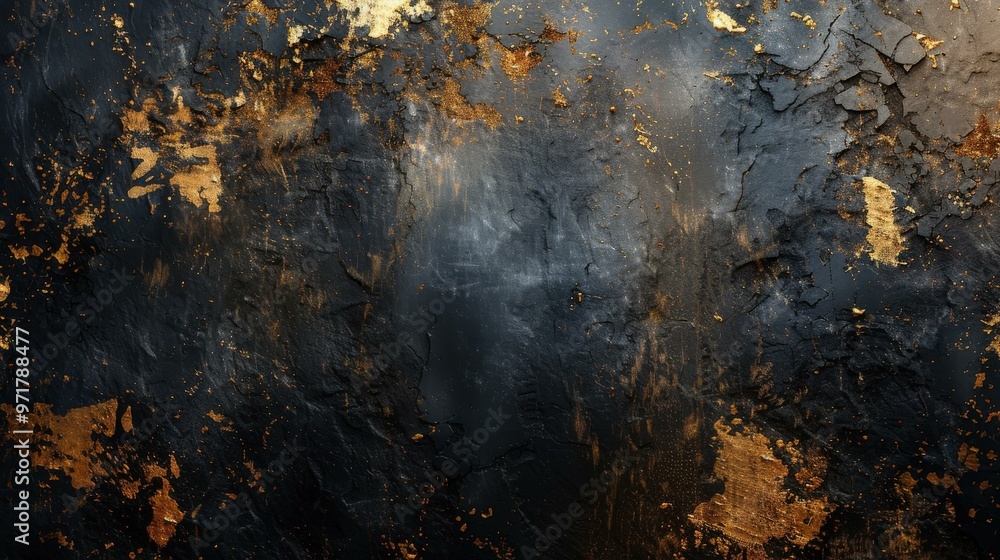 Black and Gold Texture Background - Luxury Abstract Design Black and Gold Texture Background - Luxury Abstract Design