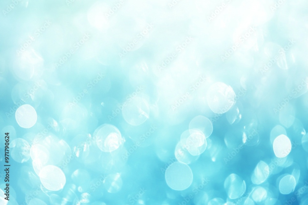 Light blue gradient, beautiful big and soft bokeh, blurry. Light blue gradient, beautiful big and soft bokeh, blurry.