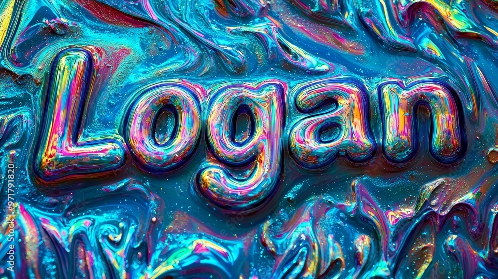 Holo Slime personalized name postcard perfect for decor. Holo Slime personalized name postcard perfect for decor.