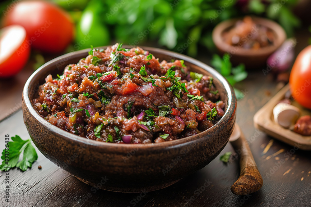 Tapenade Served in a Bowl Tapenade Served in a Bowl