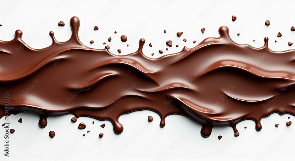 melted chocolate splash melted chocolate splash