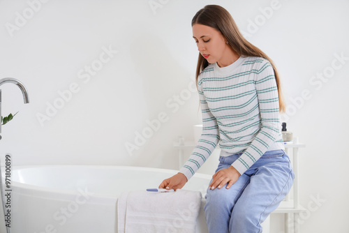 Young lesbian woman with pr...