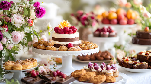 Elegant Gluten-Free Dessert Table