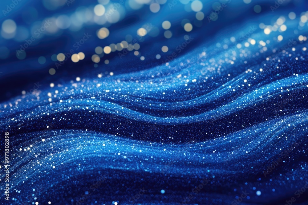 Vibrant abstract blue backdrop featuring a beautiful glitter illustration Vibrant abstract blue backdrop featuring a beautiful glitter illustration