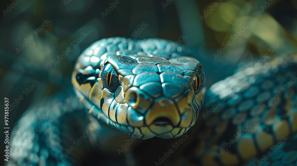Majestic snake in the Wild. An exquisite image capturing the beauty of a snake in its natural habitat. is a true symbol of the wonders of the snake world. Majestic snake in the Wild. An exquisite image capturing the beauty of a snake in its natural habitat. is a true symbol of the wonders of the snake world.