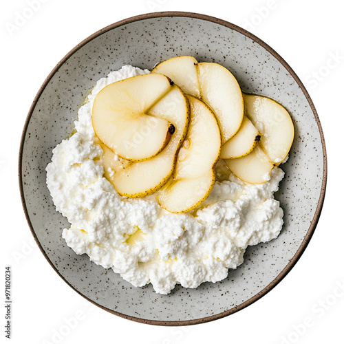 A Plate of Cottage Cheese a...