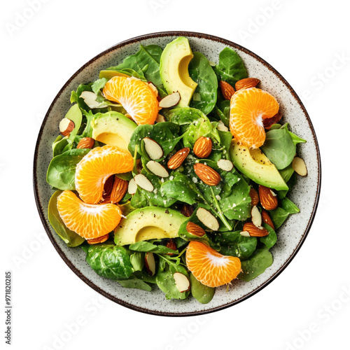 Delicious Plate of Salad wi...