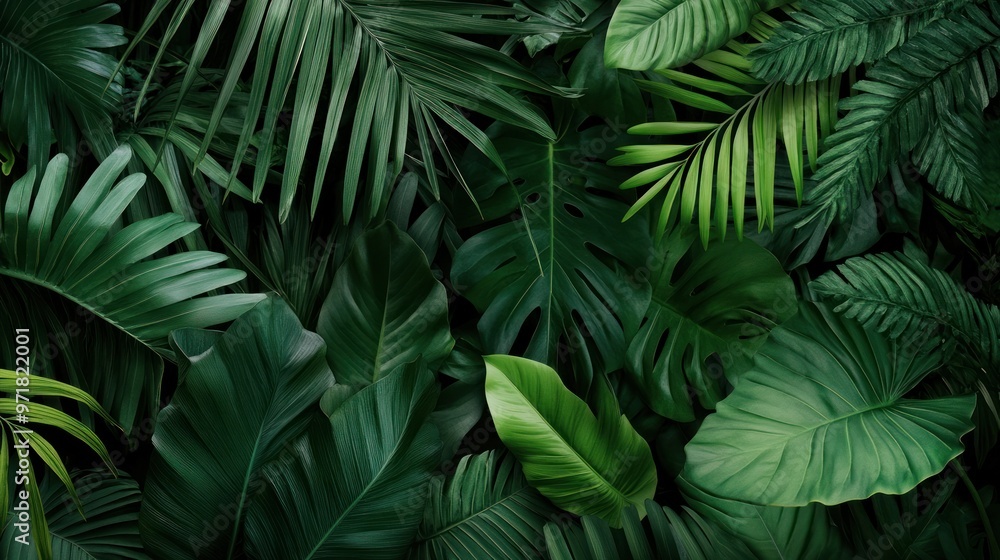 Tropical Green Leaves Tropical Green Leaves
