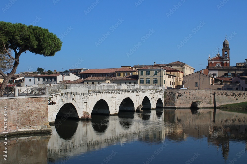 Ponte di Tiberio, Rimini.