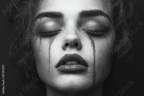 upset woman who is crying