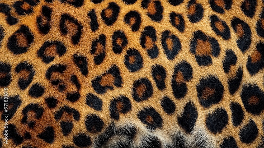 A chic leopard print pattern with subtle color variations A chic leopard print pattern with subtle color variations