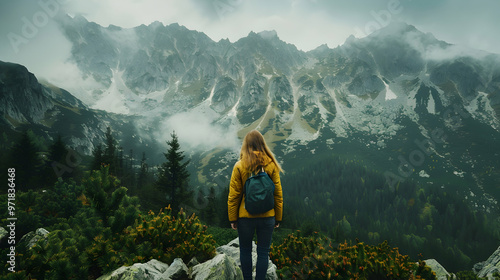 Woman Polish Tatra Mountains