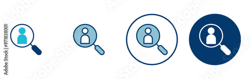 Hiring icon vector isolated on white background. Human resources concept. Recruitment. Search job vacancy icon. Hire. Find people icon