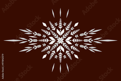 Vector illustration of an ethnic geometric pattern. Bohemian seamless pattern. Embroidery. Seamless traditional design pattern for fabrics, backgrounds, carpets, wallpapers, clothes, and pillowcases.
