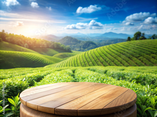 vineyardlandscape, green, sky, nature, field, mountain, grass, summer, meadow, hill, agriculture, tree, countryside, rural, forest, spring, scenery, farm, valley, view, rice, cloud, mountains, tea, tr photo