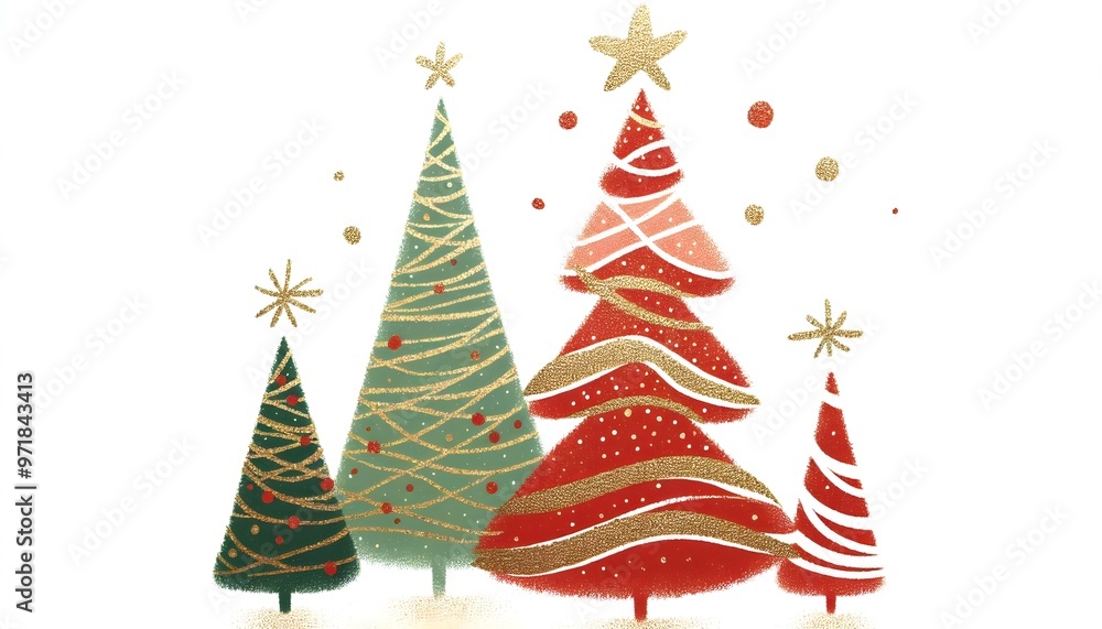 Árboles Navideños Dorados Árboles Navideños Dorados
