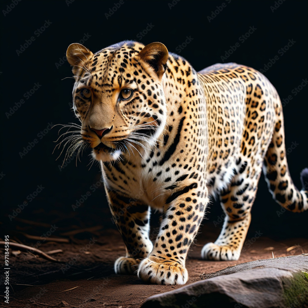 Obraz premium close up of a leopard