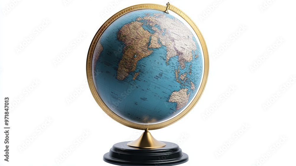 Globe Logo as a Concept for Exploring the World Globe Logo as a Concept for Exploring the World