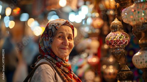 Woman Turkish Bazaar