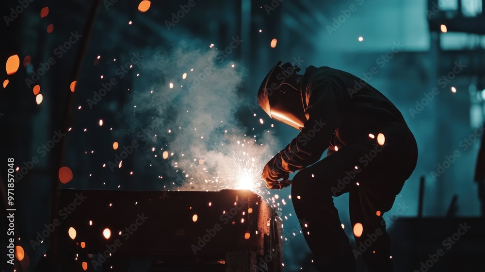 Welder at Work Welder at Work