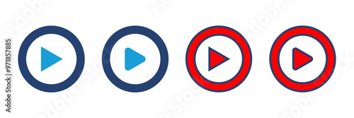 Play Icon vector. Play button vector icon Free Download Play Icon vector. Play button vector icon - GFXLoad