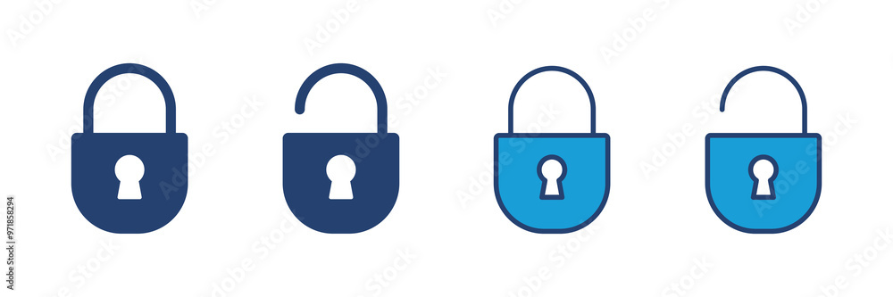 Lock icon vector. Padlock icon vector. Encryption icon. Security symbol Lock icon vector. Padlock icon vector. Encryption icon. Security symbol