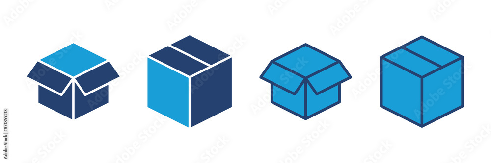 Box icon vector. box vector icon, package, parcel Box icon vector. box vector icon, package, parcel