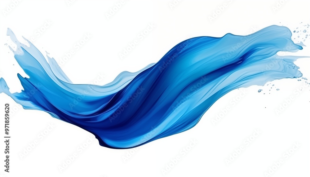 abstract blue wave abstract blue wave