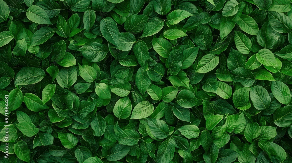 Lush Green Leaves Background Texture Lush Green Leaves Background Texture