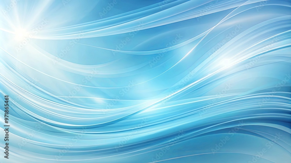 Abstract light blue background with soft swirls and gradients Abstract light blue background with soft swirls and gradients