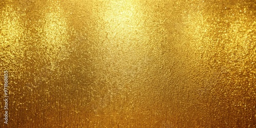 Luxurious and elegant gold shiny wall background texture, perfect for adding a touch of glamour to any project