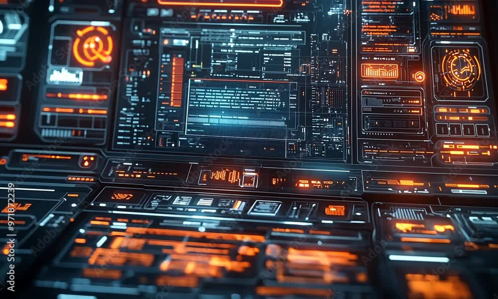 Futuristic Technology Interface Futuristic Technology Interface