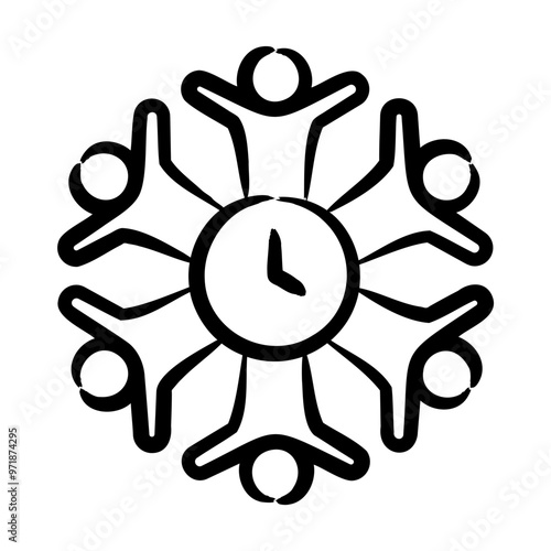 Circle Time Icon