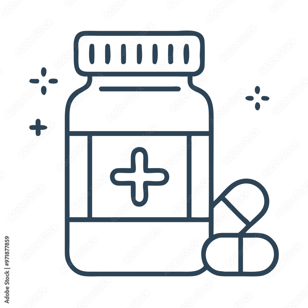 Pills icon, medicine and pharmacy symbol on transparent background Pills icon, medicine and pharmacy symbol on transparent background