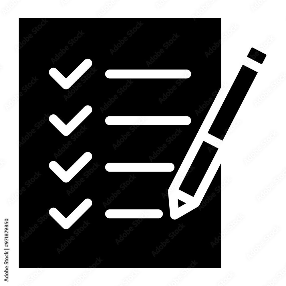 Document checklist icon