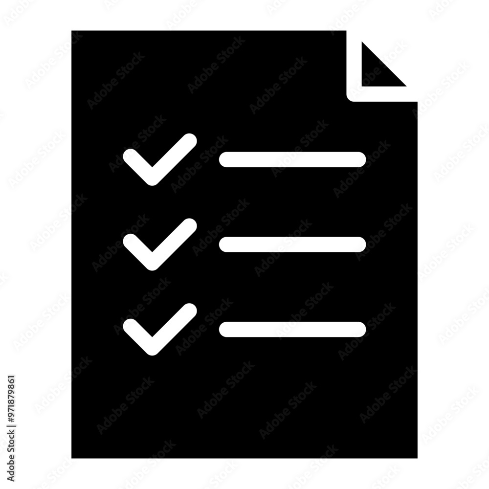 Document checklist icon