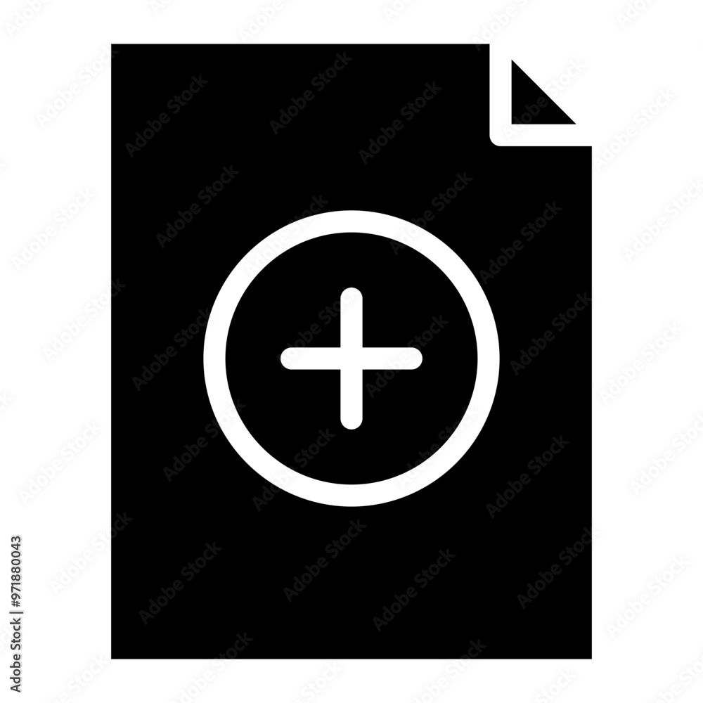 new document icon, file document with plus icon new document icon, file document with plus icon