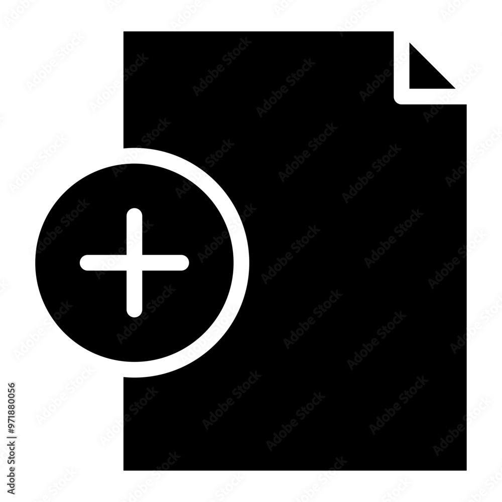 new document icon, file document with plus icon new document icon, file document with plus icon