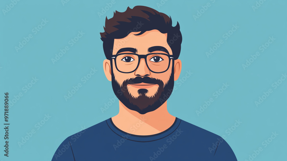 man with glasses man with glasses