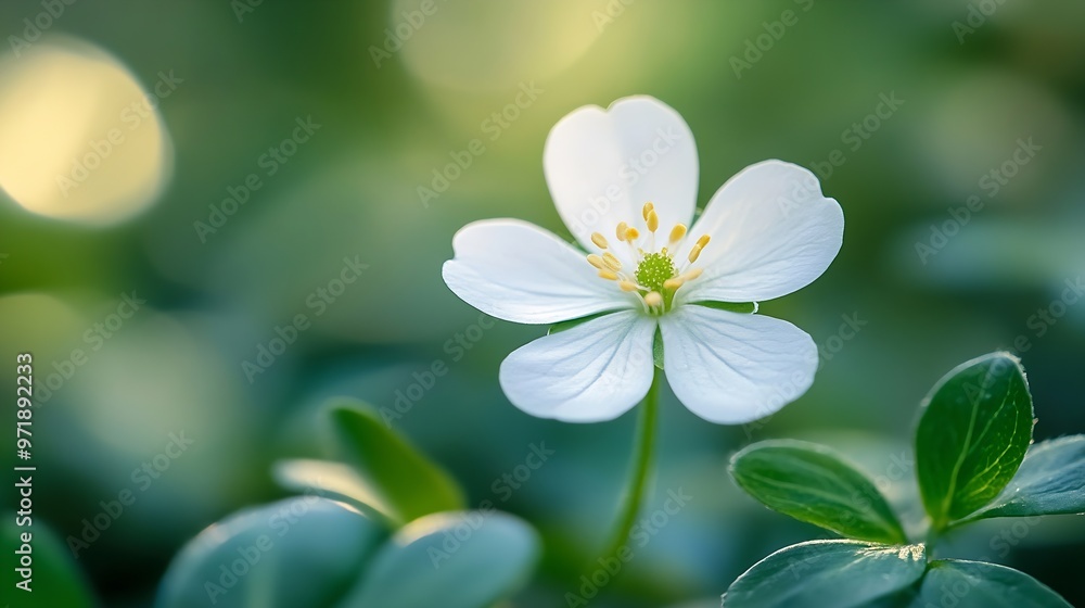 Delicate Mossrose purslane flower in bloom captures the beauty and fragility of nature : Generative AI Delicate Mossrose purslane flower in bloom captures the beauty and fragility of nature : Generative AI