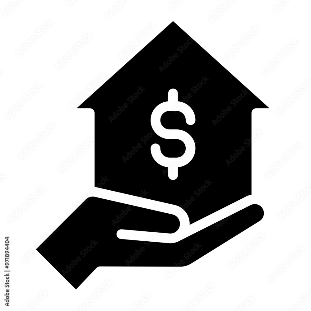 Obraz premium price property icon