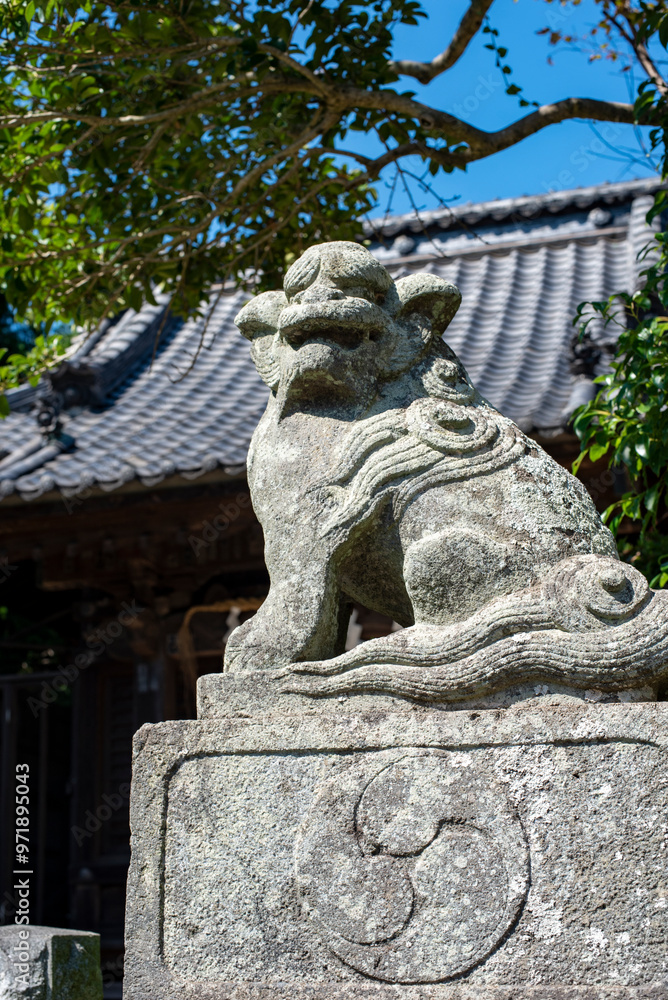鎌倉249 八坂大神1 狛犬 鎌倉249 八坂大神1 狛犬